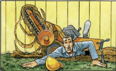 Safe Trencher Operation