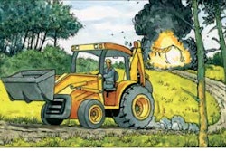 Backhoe Safety Watch