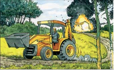 Backhoe Safety Watch