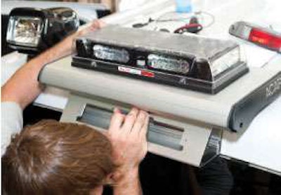 New warning light systems combine LED lights with easy mounting.