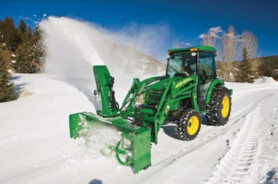 Sb2176 Snow Blower Inuse