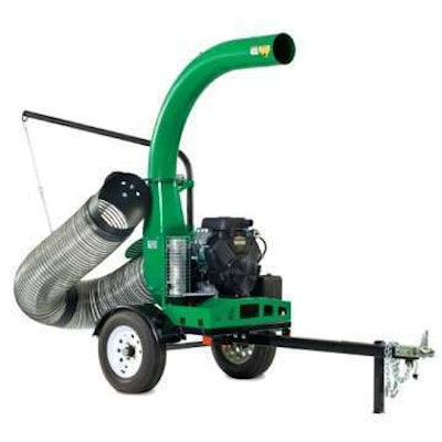 Billy Goat DL3500V with (optional) trailer.