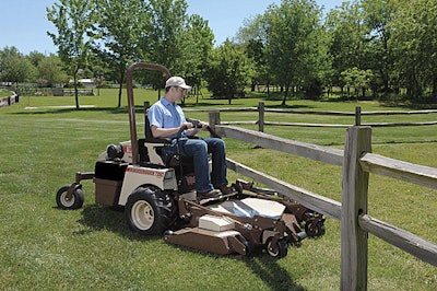 Grasshopper 725 Dt 3561 Pf Commercial Fence Black Tank