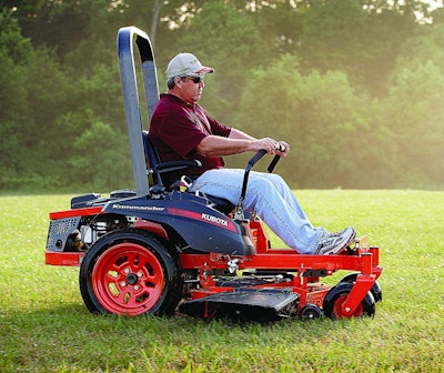 Kubota Tractor Corporation enters the residential zero-turn mower market with the Kubota Kommander ZG100-Series now available at dealerships nationwide. The new series includes two E models, the ZG124E and ZG127E, and two S models, the ZG123S and the ZG127S. (Photo: Business Wire)