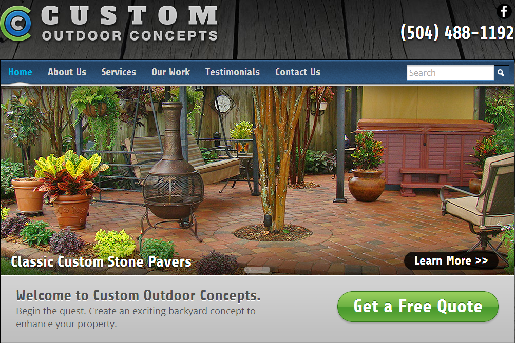 ClikNetwork Launches Custom Outdoor Concepts New Website