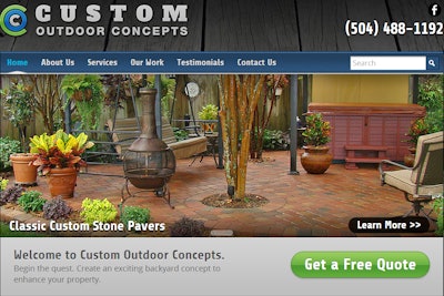 ClikNetwork Launches Custom Outdoor Concepts New Website