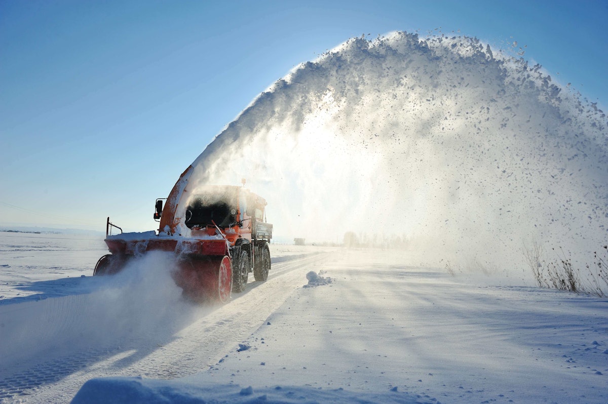 Leaf blower for online snow