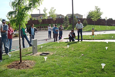 Students attend the Irrigation Associations’ training class in Colorado Springs, Colorado.