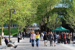 Theater Commons and Donnelly Gardens at Seattle Center