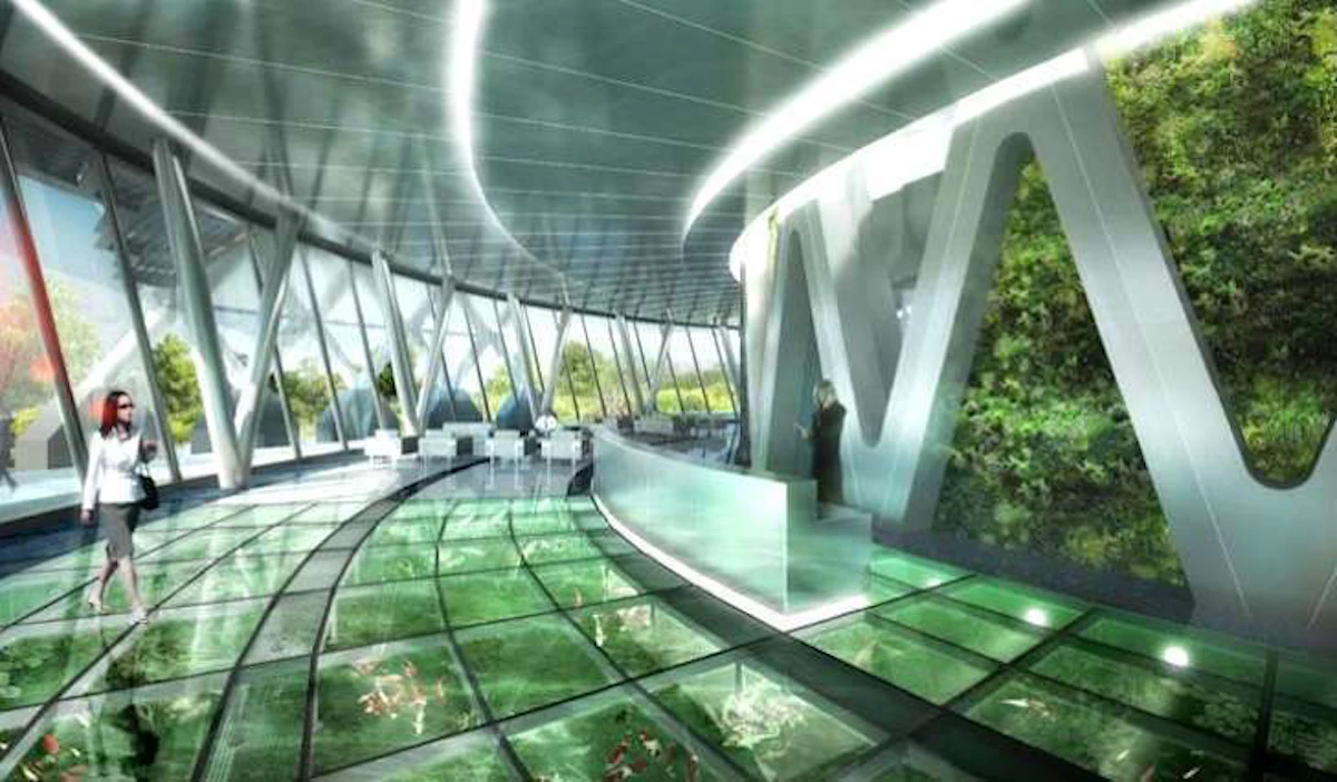 Twisting Skyscraper To Be Wrapped With Vertical Gardens | Total