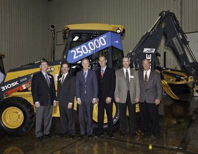 John Deere 250,000 Backhoe