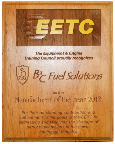 B3C Fuel 2013 EETC Mfg