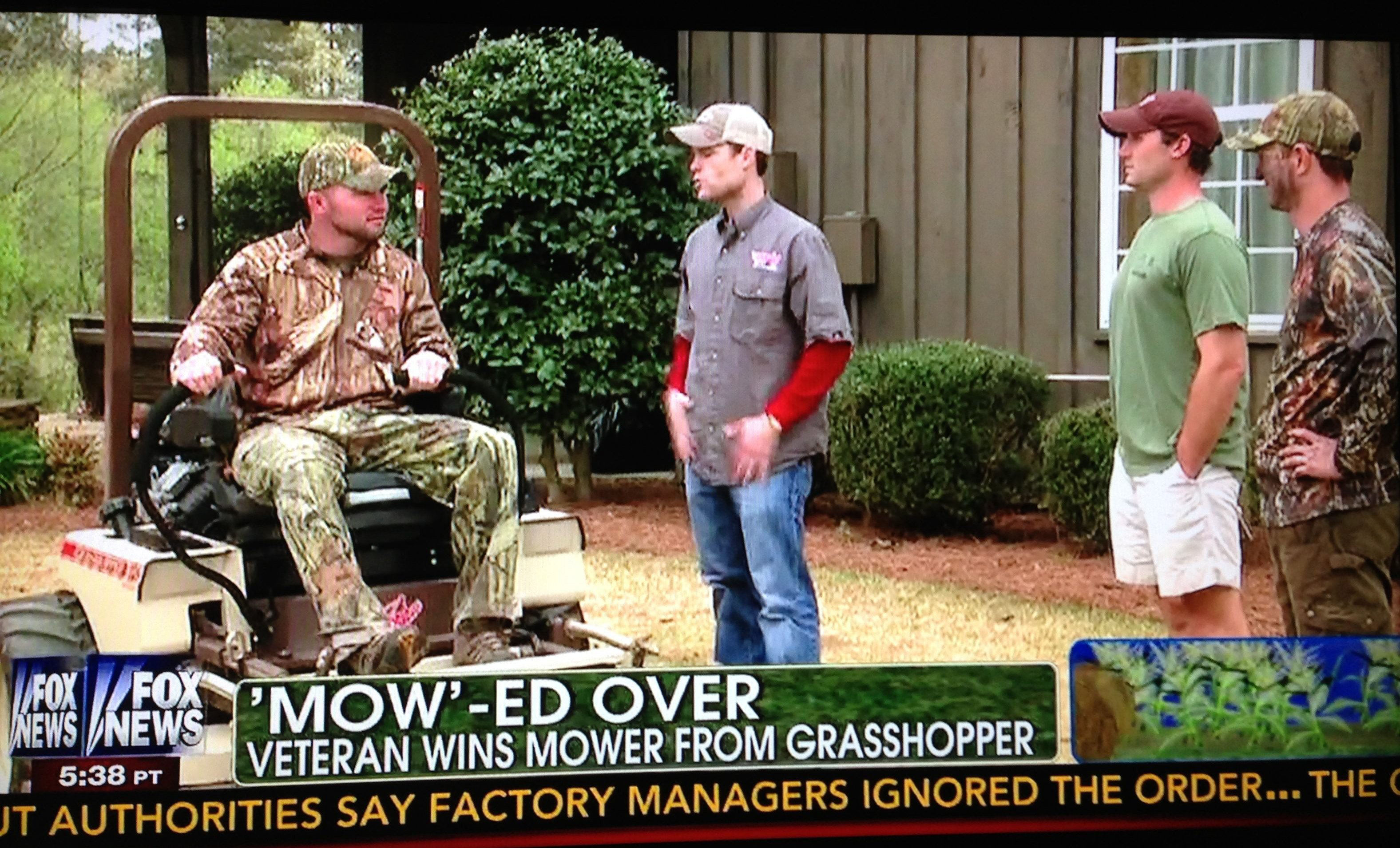 Grasshopper Mower Video