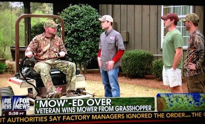 Grasshopper Mower Video