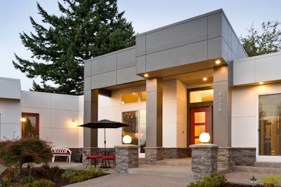 Contemporary Home Plan Lighting