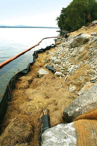 looking north to south