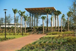 Not only did they install the turf for the Maritime Park stadium, home of the Blue Wahoos, but they also provided the installation of the irrigation and landscaping for the entire park.