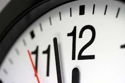 Just before deadline