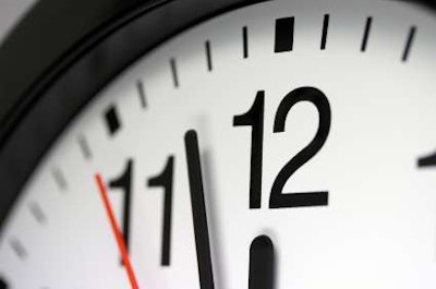 Just before deadline