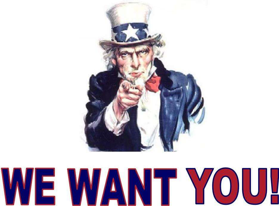 Uncle Sam We Want You