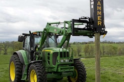 Danuser EM40 Hammer Post Driver