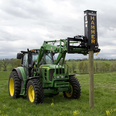 Danuser EM40 Hammer Post Driver