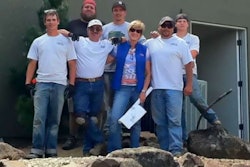 Terry Sims and crew of the Garden Artist in Boise, Idaho.