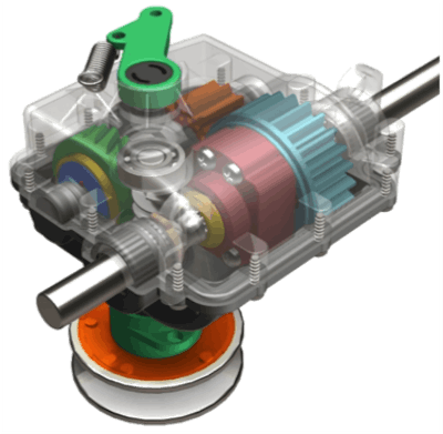 Element V Agility Pro transmissions from General Transmissions (Model MC 700)