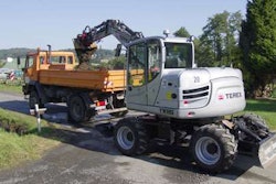 TW85 Compact Wheeled Excavator