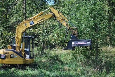 Bradco Flail Mower_In Action