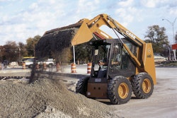 Case skid steer illustration