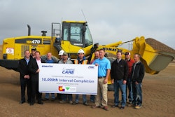 Komatsu Care 10000 service interval