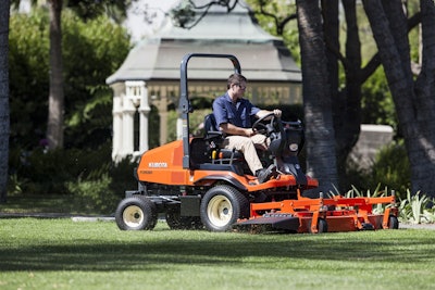 Front mount online zero turn mower