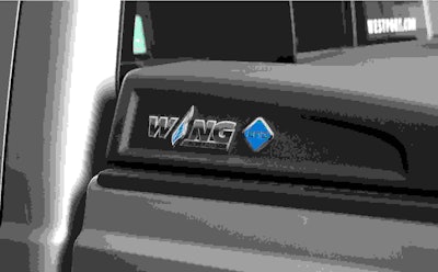 Westport WiNG™ Power System CNG tank cover
