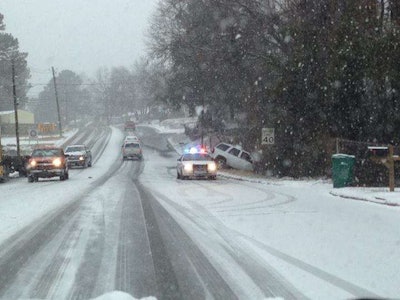 Personal photo of driving home.