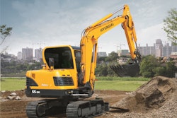 Hyundai’s R55-9A Excavator