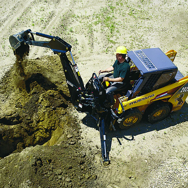 Backhoe Header CEAttachments Intros Backhoes, Buckets for Skid Steers, Track Loaders ...