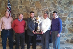 Pictured from left to right: Tom Miller, President RBI; David Ozment, Division Manager; Lloyd Shankel, Sales Manager; Chris Gaulton, Equipment Sales Manager; Lucas Mezzenga, General Manager