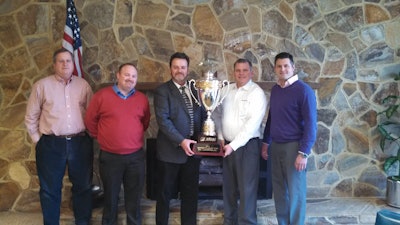 Pictured from left to right: Tom Miller, President RBI; David Ozment, Division Manager; Lloyd Shankel, Sales Manager; Chris Gaulton, Equipment Sales Manager; Lucas Mezzenga, General Manager