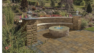 Cambridge Ledgestone Paver and wallstone