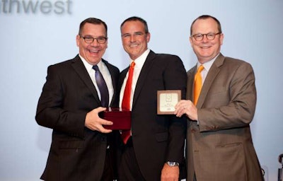 John Smith receives the #1 Gold Ace Award