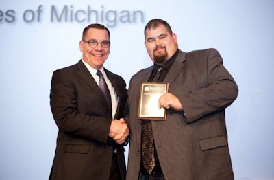 James Patterson receives the Great Catch award