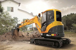 Hyundai's R35Z-9 Compact Excavator