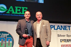 Zachary Johnson (left) alongside PLANET AEF President, Tom Fochtman
