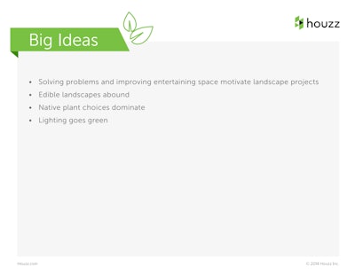 Spring Houzz Landscaping Survey Slide 2 Tlc Magazine