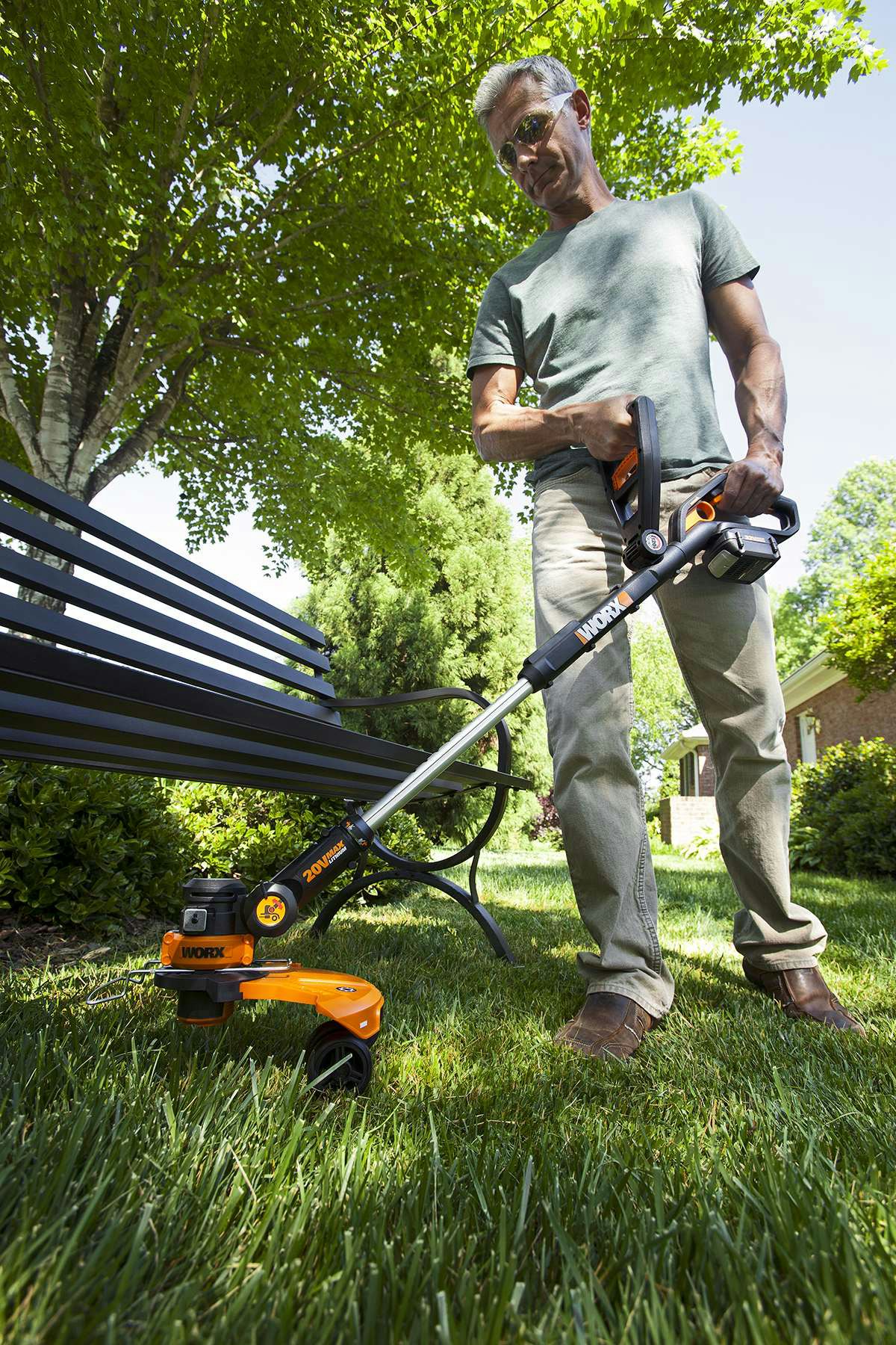 Worx 32V GT Trimmer Features Three Tools in One Total Landscape Care