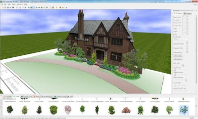 Design software can come in both 2D and 3D photo imaging, as well as can be used on iPads and Android tablets for landscapers on the go. Photo: PRO Landscape