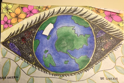 First place, Seventh Grade through Ninth: Katy Shawke, Bloomingdale, Illinois
