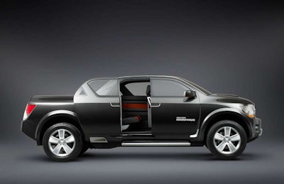 The 2006 Dodge Rampage concept is