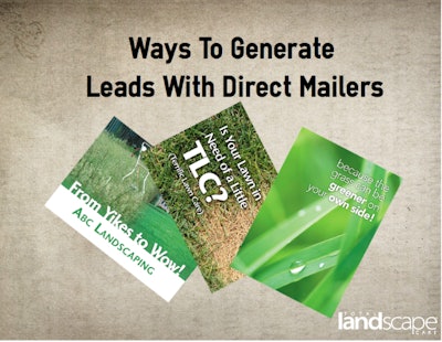 Direct Mailer Total Landscape Care